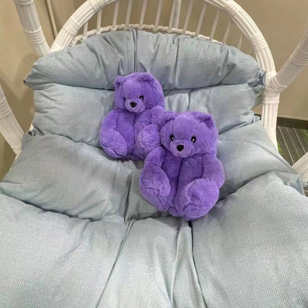 Teddy Bear Slippers